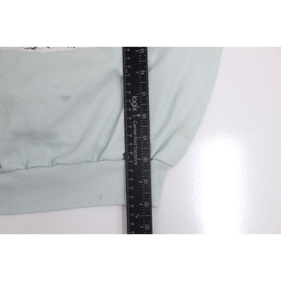 Vintage Snow Bunny Rabbit Snowman Sweatshirt Small - Picture 8 of 8